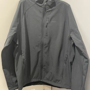 New Orvis Trout Bum Dark Gray Windbreaker.